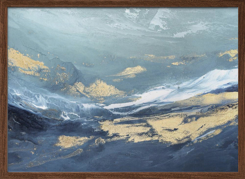 A Peaceful Seascape - Stretched Canvas, Poster or Fine Art Print I Heart Wall Art