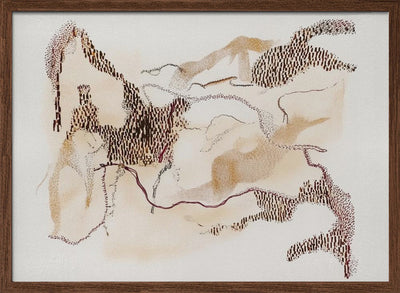 Primitive I - Stretched Canvas, Poster or Fine Art Print I Heart Wall Art