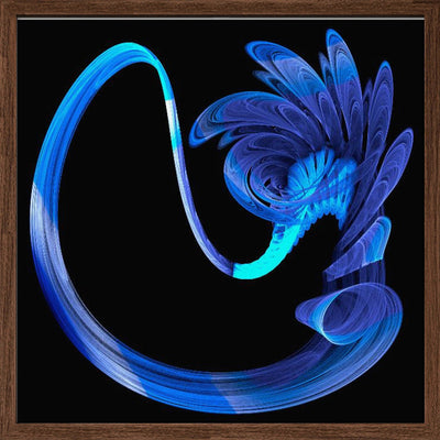 The Blues - Square Stretched Canvas, Poster or Fine Art Print I Heart Wall Art