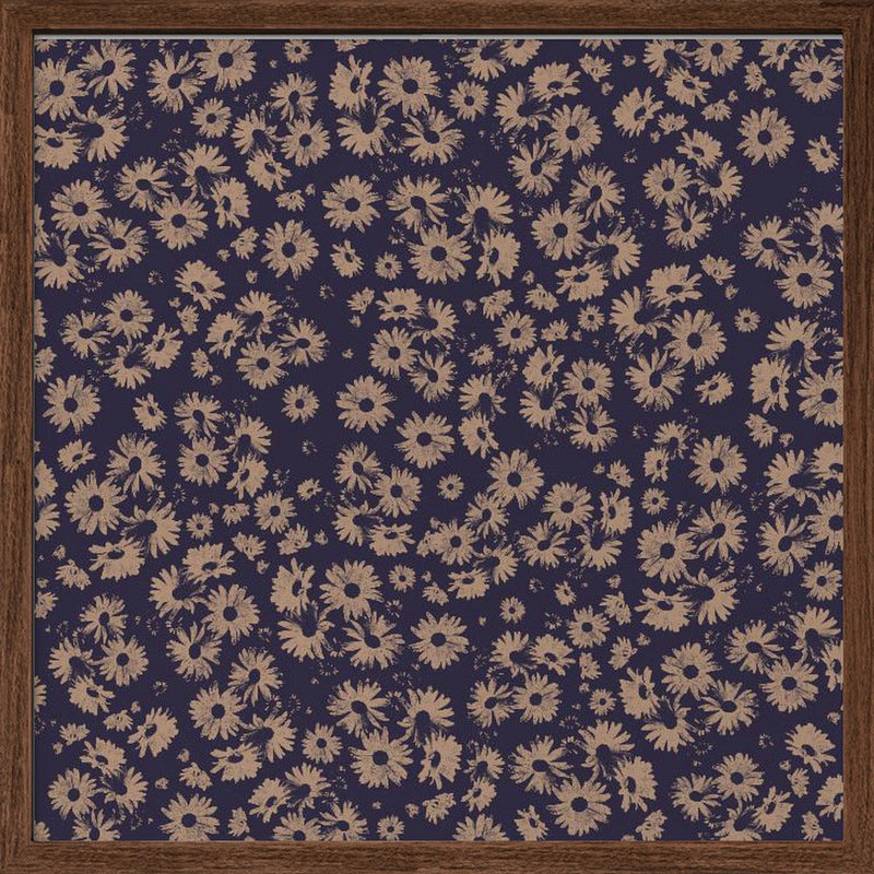 Flowers At Dawn Nº2 - Square Stretched Canvas, Poster or Fine Art Print I Heart Wall Art