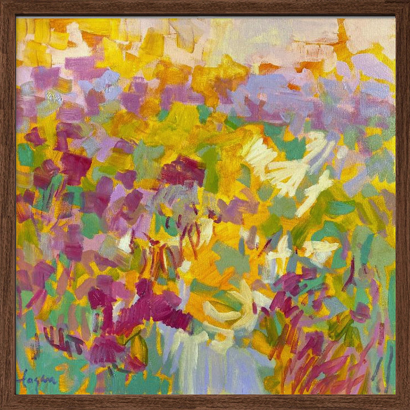 Df002sundance I - Square Stretched Canvas, Poster or Fine Art Print I Heart Wall Art