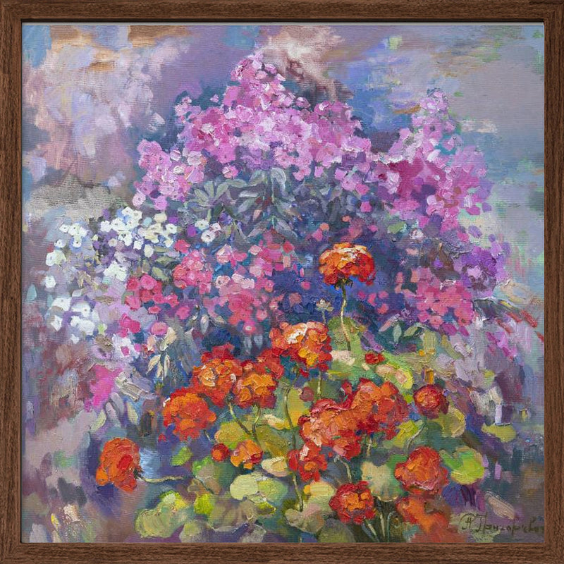 Aroma of August - Square Stretched Canvas, Poster or Fine Art Print I Heart Wall Art