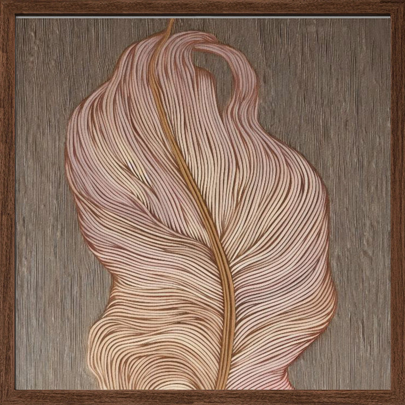 Flora I - Square Stretched Canvas, Poster or Fine Art Print I Heart Wall Art