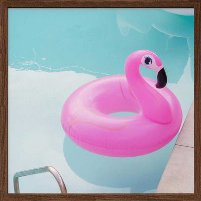 Giving You the Eye - Square Stretched Canvas, Poster or Fine Art Print I Heart Wall Art