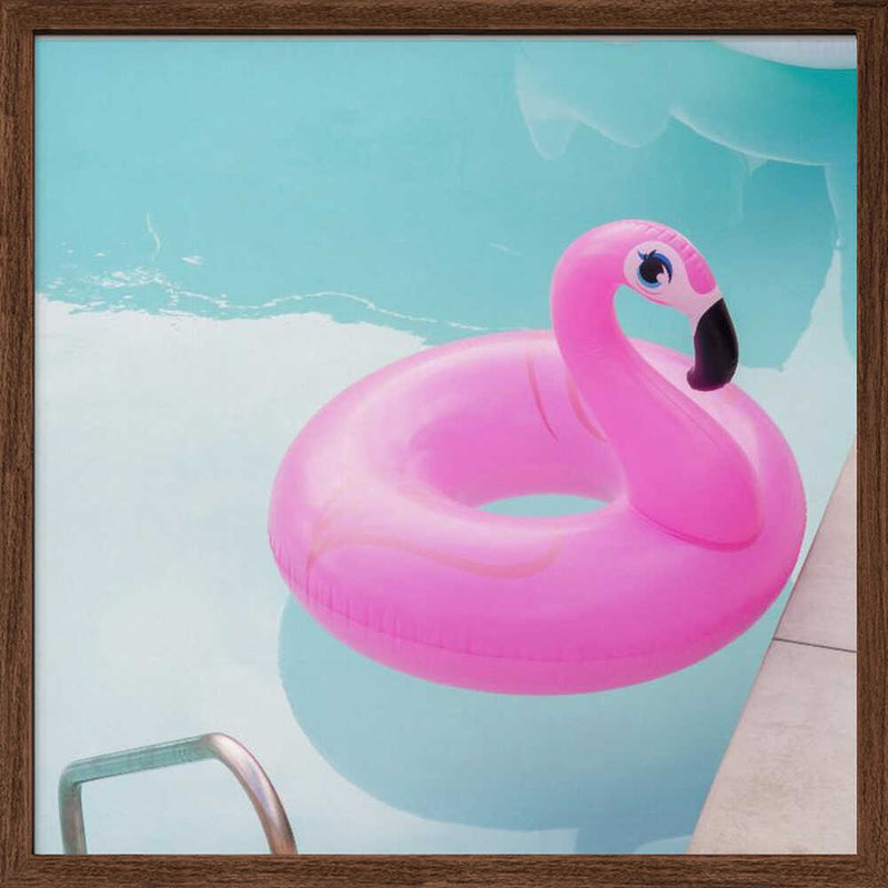 Giving You the Eye - Square Stretched Canvas, Poster or Fine Art Print I Heart Wall Art