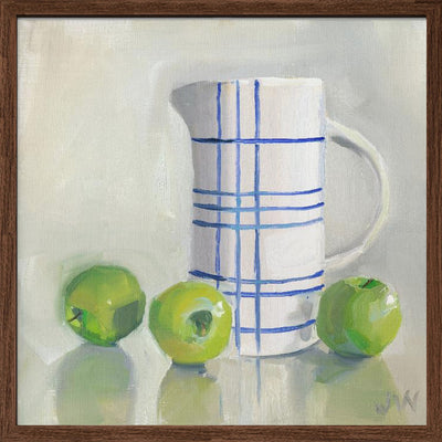 Lauren S Still Life - Square Stretched Canvas, Poster or Fine Art Print I Heart Wall Art