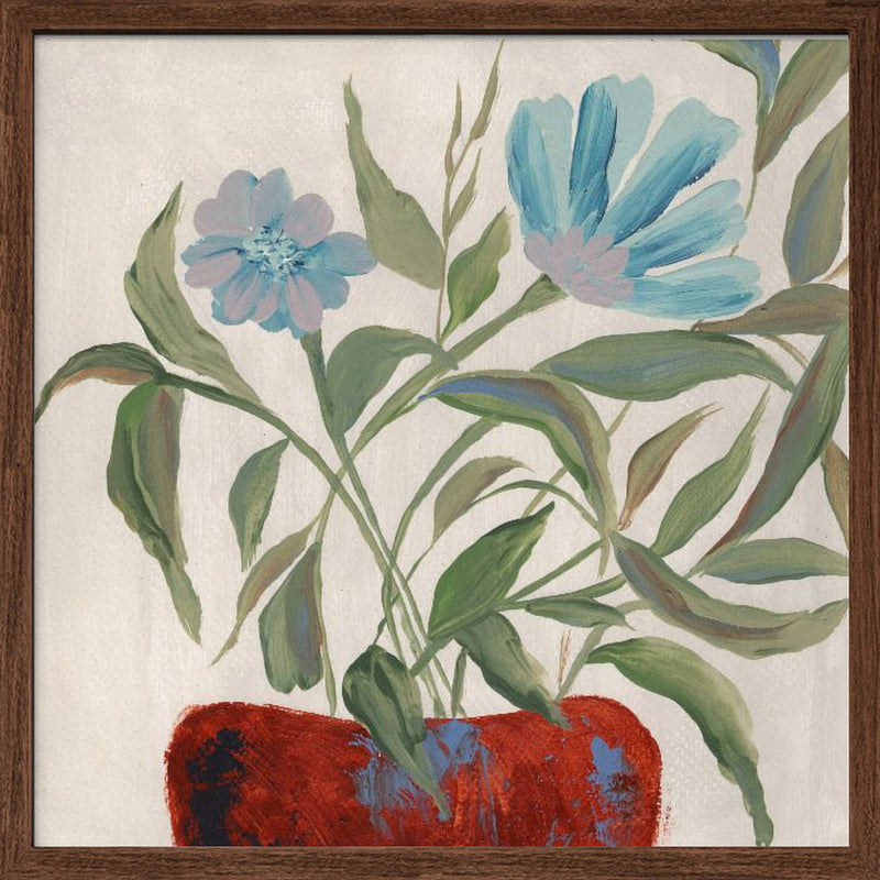 Amour ll - Square Stretched Canvas, Poster or Fine Art Print I Heart Wall Art