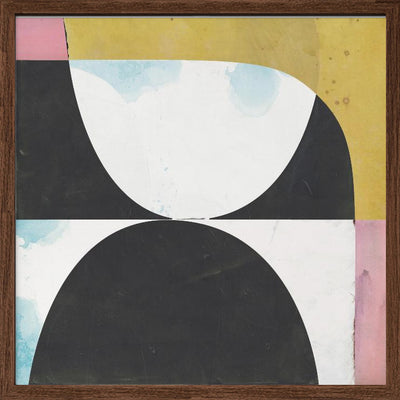 Touching - Square Stretched Canvas, Poster or Fine Art Print I Heart Wall Art