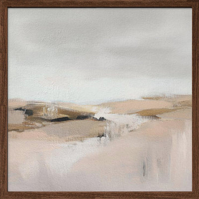 Farm View - Square Stretched Canvas, Poster or Fine Art Print I Heart Wall Art