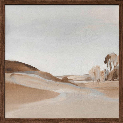 Farm View II - Square Stretched Canvas, Poster or Fine Art Print I Heart Wall Art