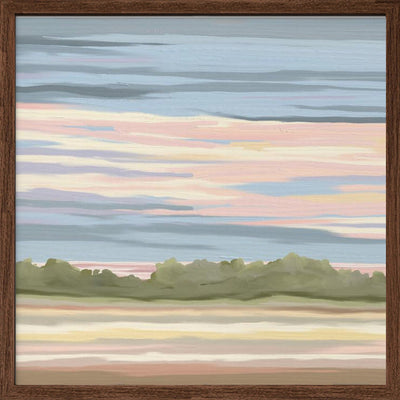 Streaking, Caprivi, Botswana - Square Stretched Canvas, Poster or Fine Art Print I Heart Wall Art