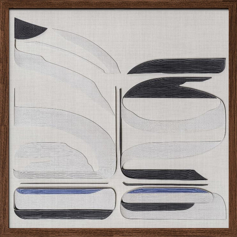 Balance I - Square Stretched Canvas, Poster or Fine Art Print I Heart Wall Art