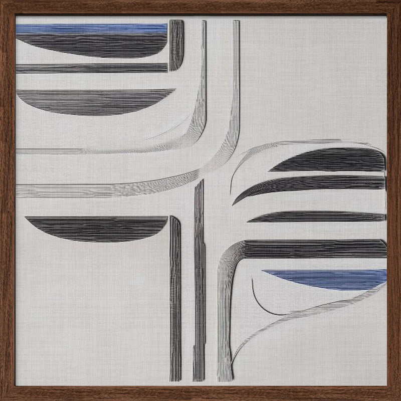 Balance II - Square Stretched Canvas, Poster or Fine Art Print I Heart Wall Art