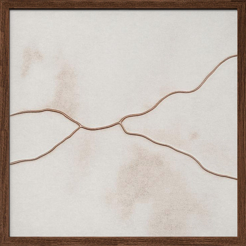 Assemblée II - Square Stretched Canvas, Poster or Fine Art Print I Heart Wall Art