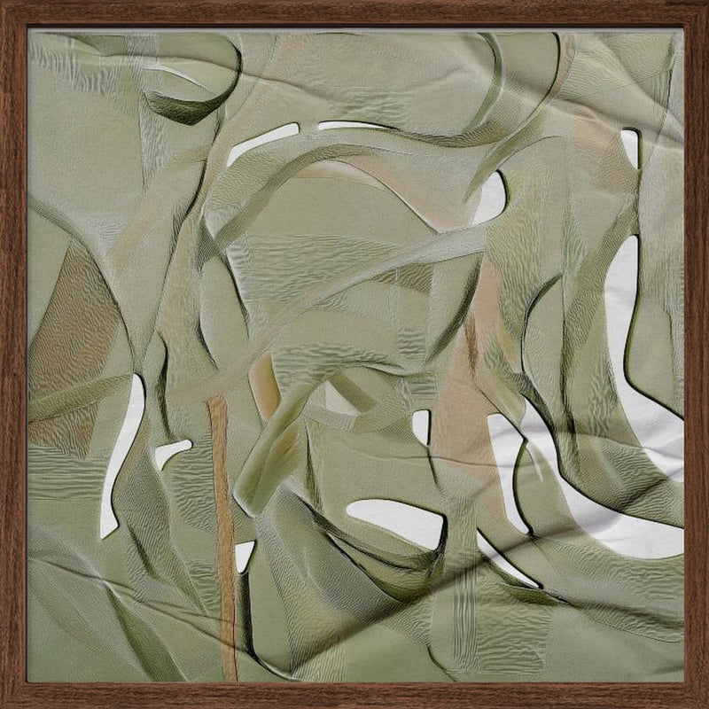 Whispers of Nature - Square Stretched Canvas, Poster or Fine Art Print I Heart Wall Art