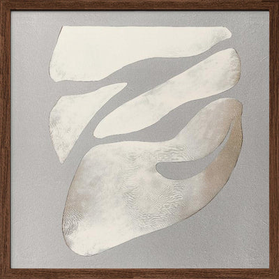 Fluid Forms Emerge - Square Stretched Canvas, Poster or Fine Art Print I Heart Wall Art