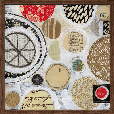 Hodge Podge - Square Stretched Canvas, Poster or Fine Art Print I Heart Wall Art