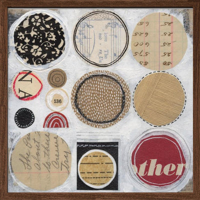 Ship Shape - Square Stretched Canvas, Poster or Fine Art Print I Heart Wall Art