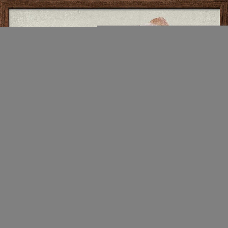 Flow Flower I - Square Stretched Canvas, Poster or Fine Art Print I Heart Wall Art