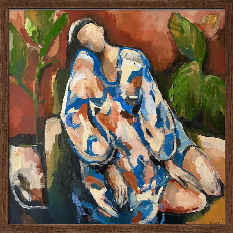 Alice - Square Stretched Canvas, Poster or Fine Art Print