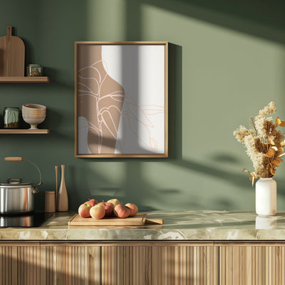 Abstract composition 16 - Stretched Canvas, Poster or Fine Art Print I Heart Wall Art