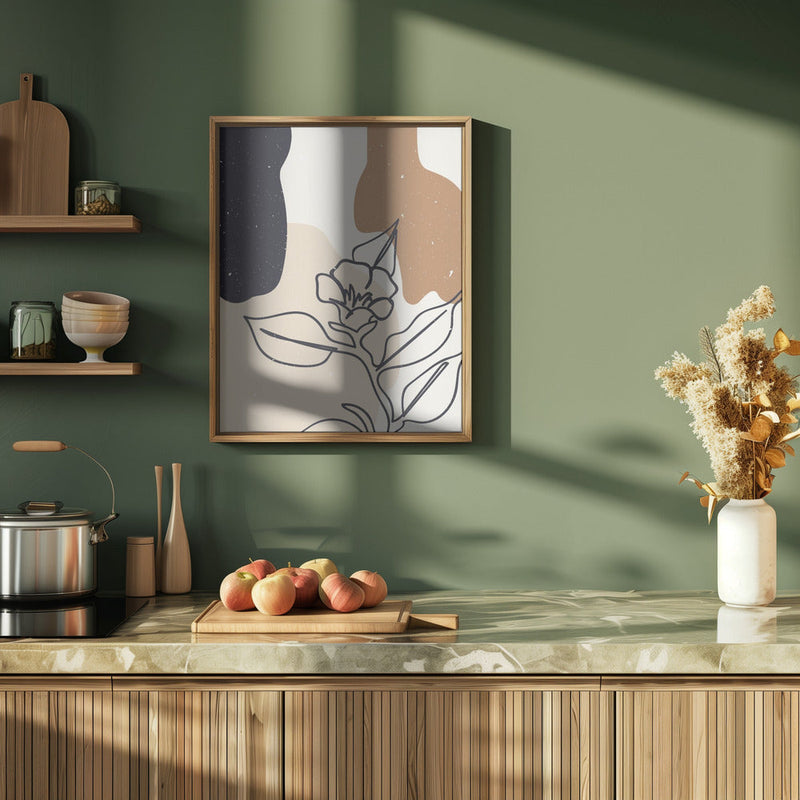 Abstract composition 21 - Stretched Canvas, Poster or Fine Art Print I Heart Wall Art