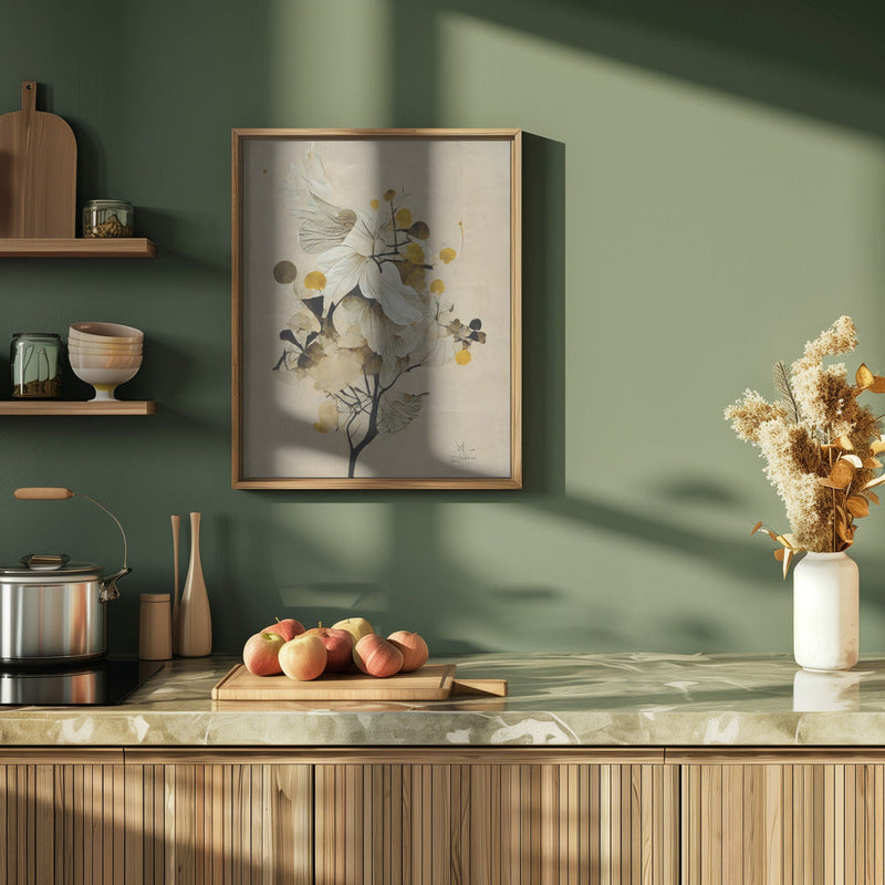 Golden Seed - Stretched Canvas, Poster or Fine Art Print I Heart Wall Art