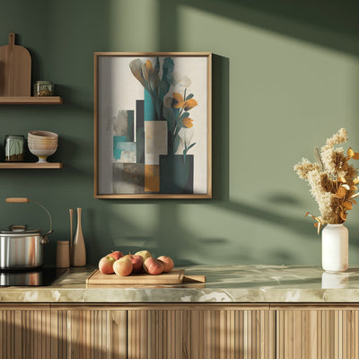 Abstract Arrangement - Stretched Canvas, Poster or Fine Art Print I Heart Wall Art