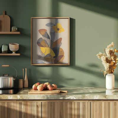 In My Summer Garden - Stretched Canvas, Poster or Fine Art Print I Heart Wall Art