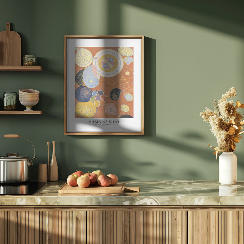 The Ten Largest No.3 Poster - Stretched Canvas, Poster or Fine Art Print I Heart Wall Art