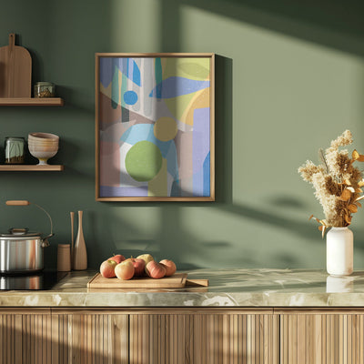 Colorful Pattern - Stretched Canvas, Poster or Fine Art Print I Heart Wall Art