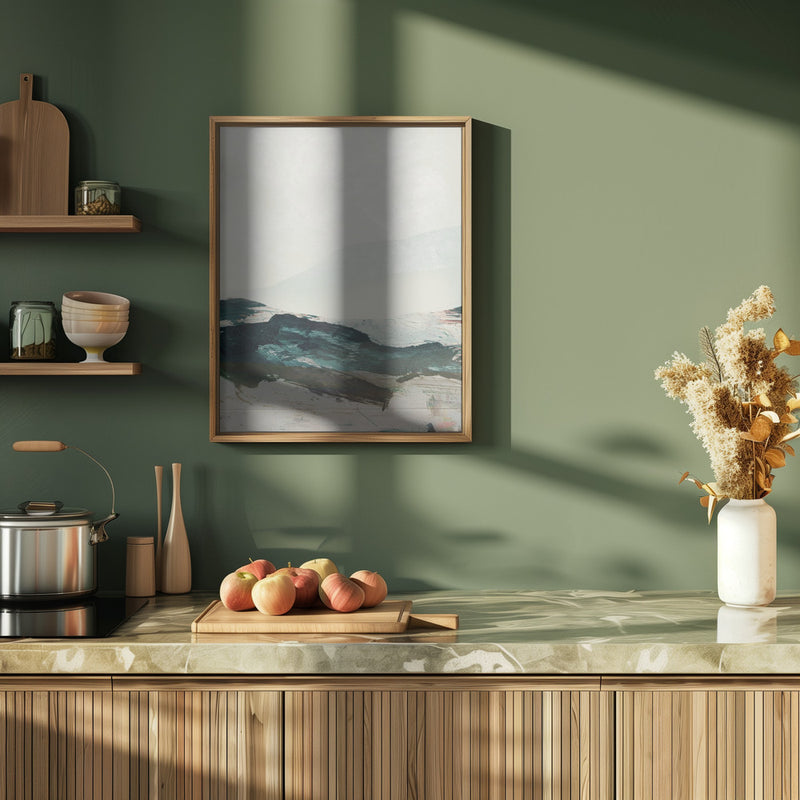 Mountains No2 - Stretched Canvas, Poster or Fine Art Print I Heart Wall Art