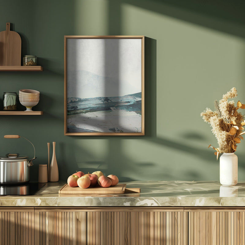 Mountains - Stretched Canvas, Poster or Fine Art Print I Heart Wall Art