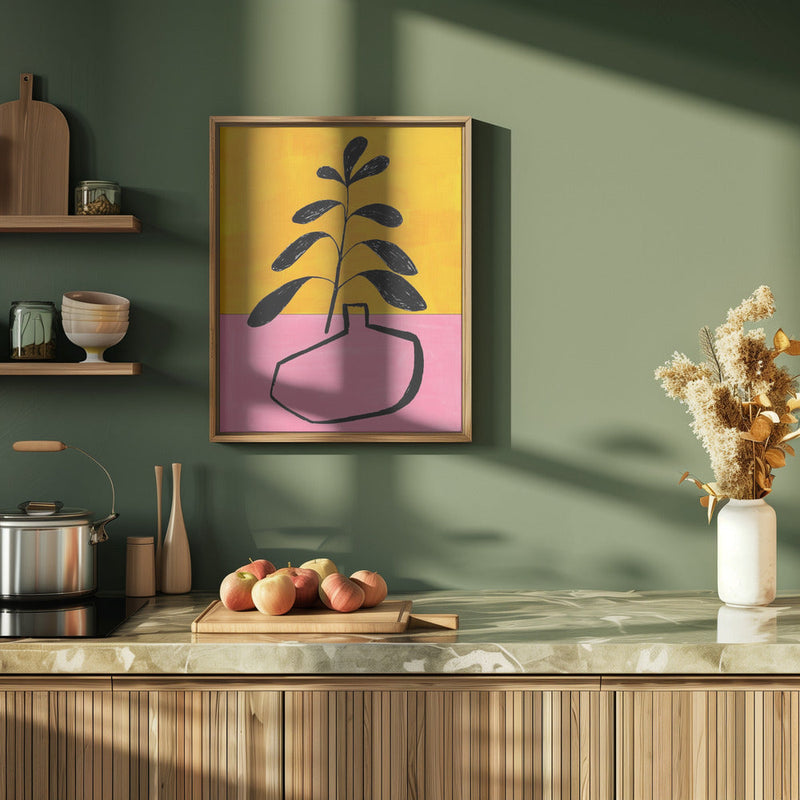 At Home - Stretched Canvas, Poster or Fine Art Print I Heart Wall Art