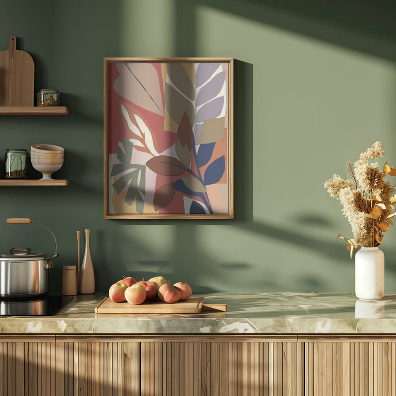 Botanical Impression No 3 - Stretched Canvas, Poster or Fine Art Print I Heart Wall Art