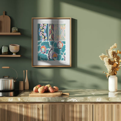 Pattern 04 - Stretched Canvas, Poster or Fine Art Print I Heart Wall Art