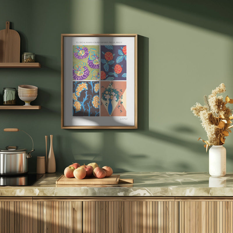 Patterns 7 - Stretched Canvas, Poster or Fine Art Print I Heart Wall Art