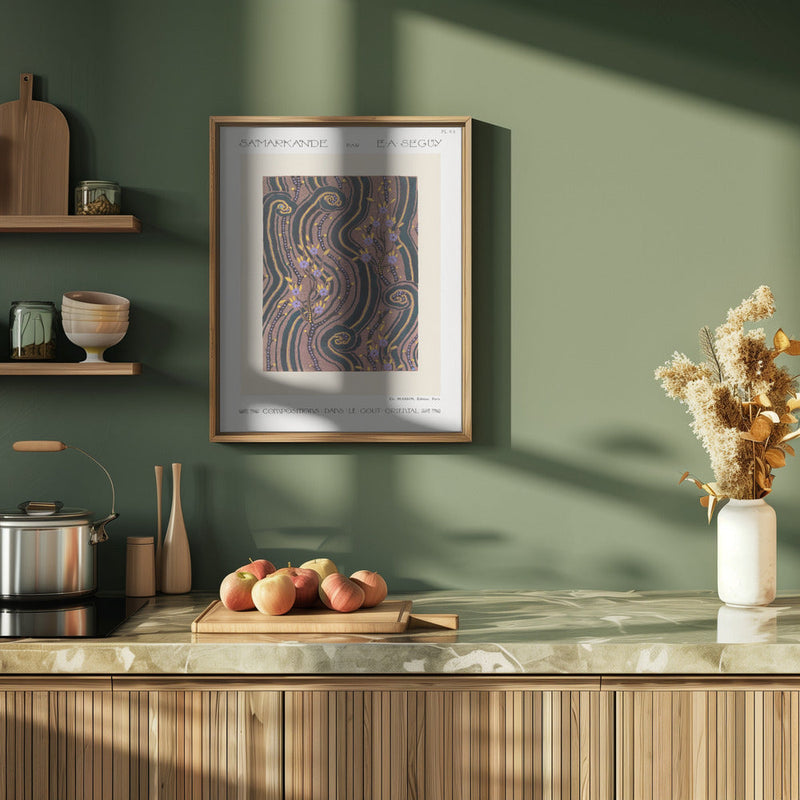 Samarkande 8 - Stretched Canvas, Poster or Fine Art Print I Heart Wall Art