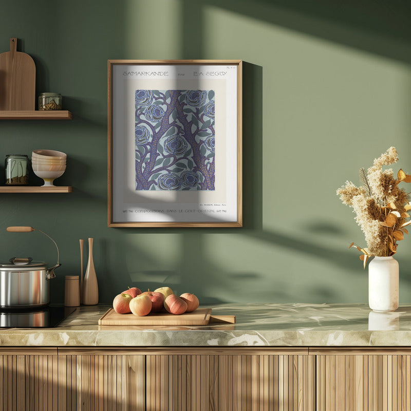 Samarkande 13 - Stretched Canvas, Poster or Fine Art Print I Heart Wall Art