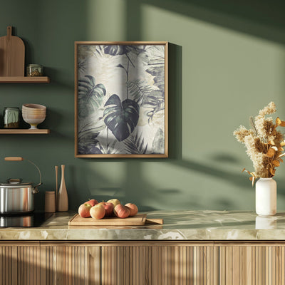 I Jungle01x a 50x70xa - Stretched Canvas, Poster or Fine Art Print I Heart Wall Art