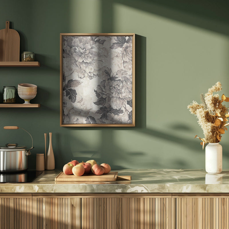 Poster 50x70 Flower01xal - Stretched Canvas, Poster or Fine Art Print I Heart Wall Art