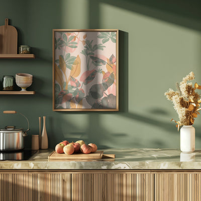 Tropical Mess - Stretched Canvas, Poster or Fine Art Print I Heart Wall Art