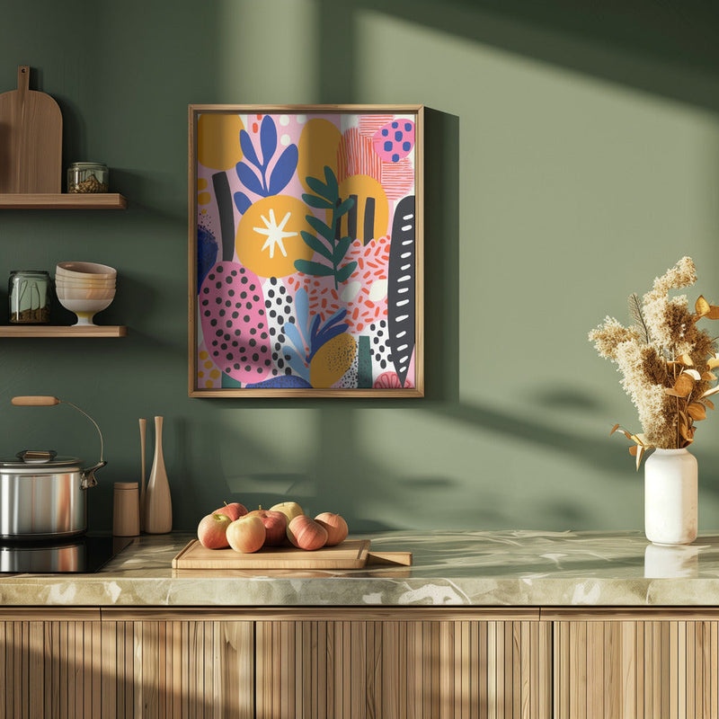 Summer Time No 1 - Stretched Canvas, Poster or Fine Art Print I Heart Wall Art