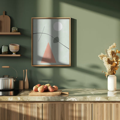 Shapes in Harmony - Stretched Canvas, Poster or Fine Art Print I Heart Wall Art