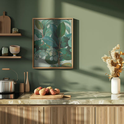 Leaves More 9 Kopie - Stretched Canvas, Poster or Fine Art Print I Heart Wall Art