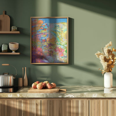 Blooming Heart - Stretched Canvas, Poster or Fine Art Print I Heart Wall Art