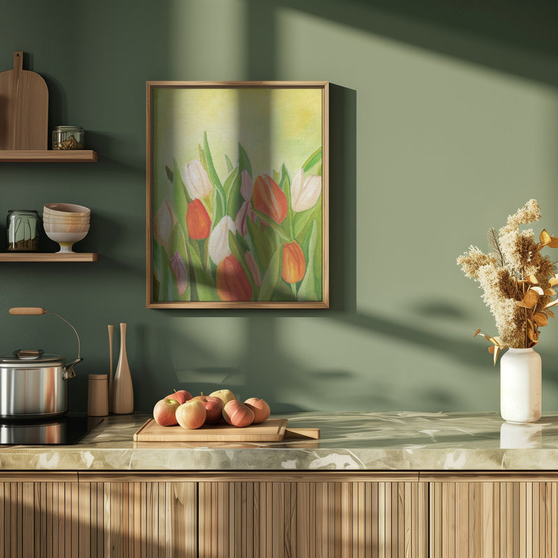 Colors of Spring - Stretched Canvas, Poster or Fine Art Print I Heart Wall Art