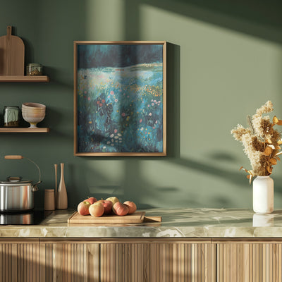 June Meadow - Stretched Canvas, Poster or Fine Art Print I Heart Wall Art