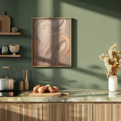 Nature line II - Stretched Canvas, Poster or Fine Art Print I Heart Wall Art