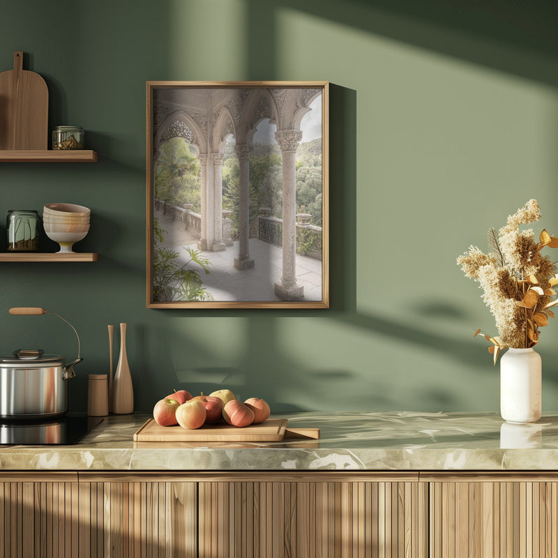 Sintra Arches - Stretched Canvas, Poster or Fine Art Print I Heart Wall Art